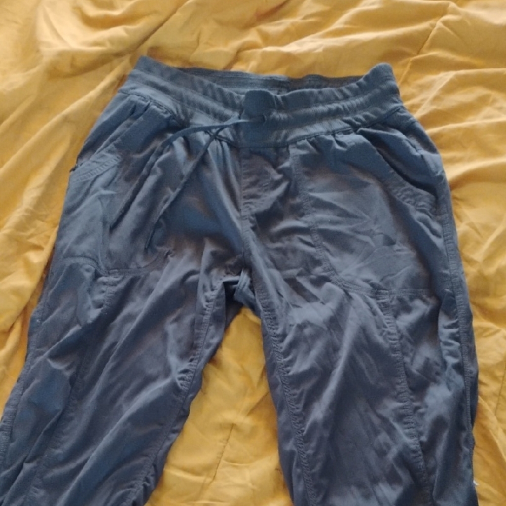 The North Face Blue Joggers Relaxed Fit Elastic Waist